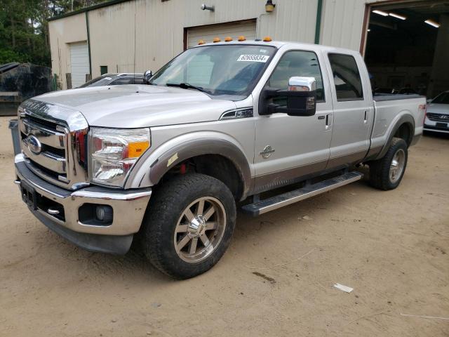 1FT8W3BT6CEA37877 - 2012 FORD F350 SUPER DUTY SILVER photo 1