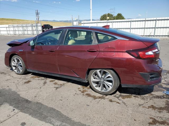 JHMZC5F39JC000297 - 2018 HONDA CLARITY TOURING BURGUNDY photo 2