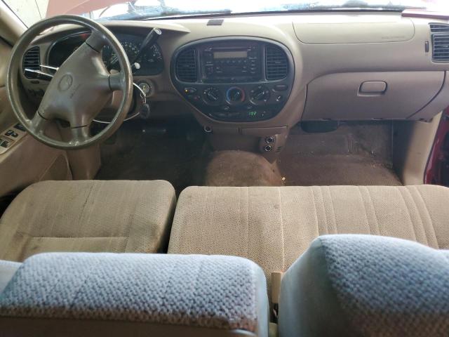 5TBBT44182S260696 - 2002 TOYOTA TUNDRA ACCESS CAB მუქწითელი ფოტო 8