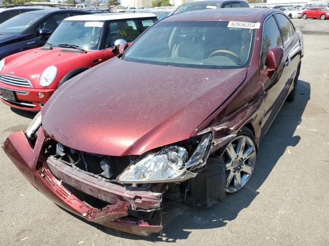 JTHBJ46G272128867 - 2007 LEXUS ES 350 BURGUNDY photo 1