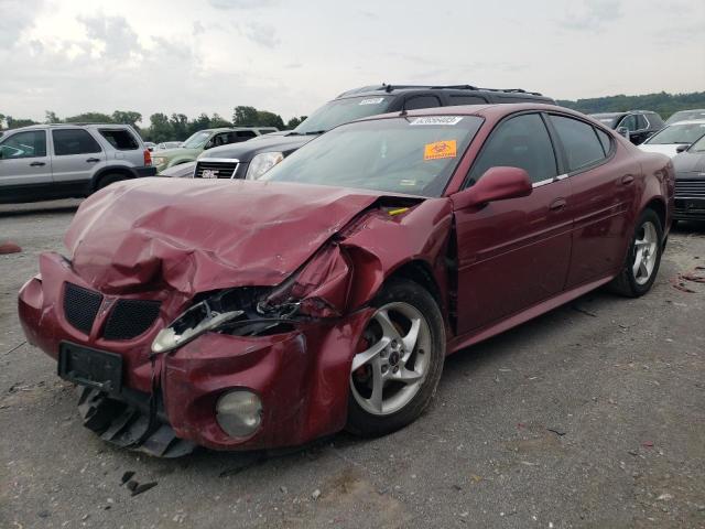 2G2WR524841112282 - 2004 PONTIAC GRAND PRIX GTP RED photo 1