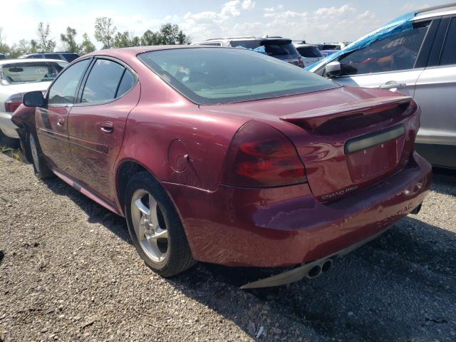 2G2WR524841112282 - 2004 PONTIAC GRAND PRIX GTP RED photo 2