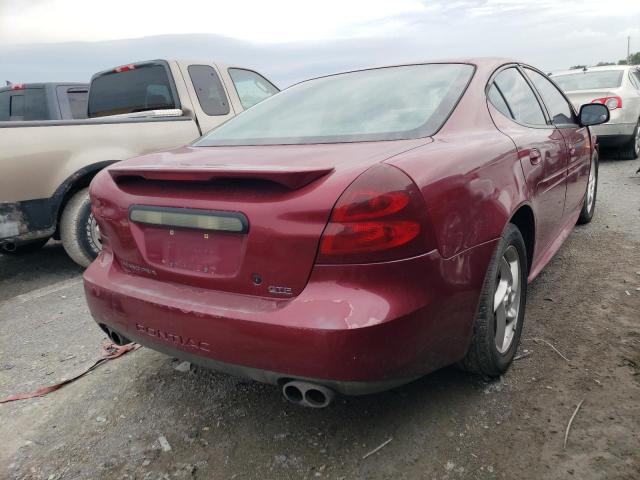 2G2WR524841112282 - 2004 PONTIAC GRAND PRIX GTP RED photo 3