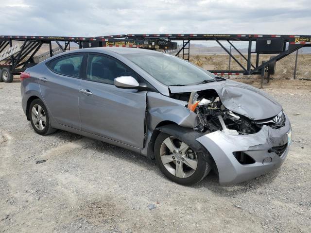 KMHDH4AE6DU708517 - 2013 HYUNDAI ELANTRA GLS SILVER photo 4