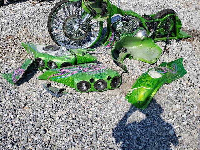 1HD1FXV114Y728364 - 2004 HARLEY-DAVIDSON FLHRS ROAD KING GREEN photo 9