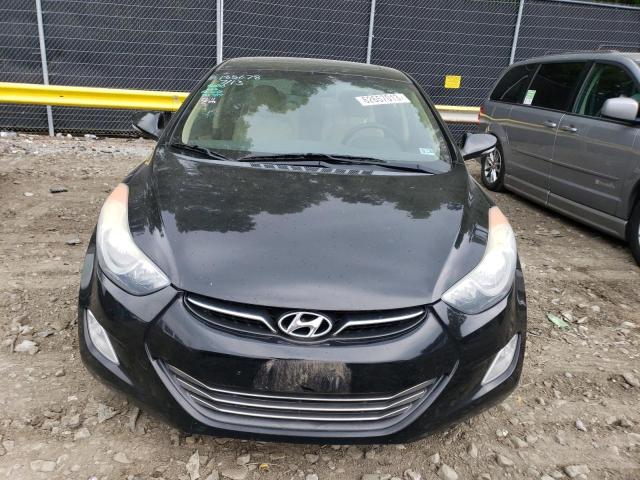 5NPDH4AE3DH340294 - 2013 HYUNDAI ELANTRA GLS BLACK photo 5