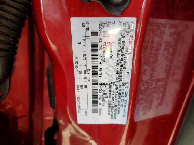 1FADP5AU4DL519431 - 2013 FORD C-MAX SE RED photo 12