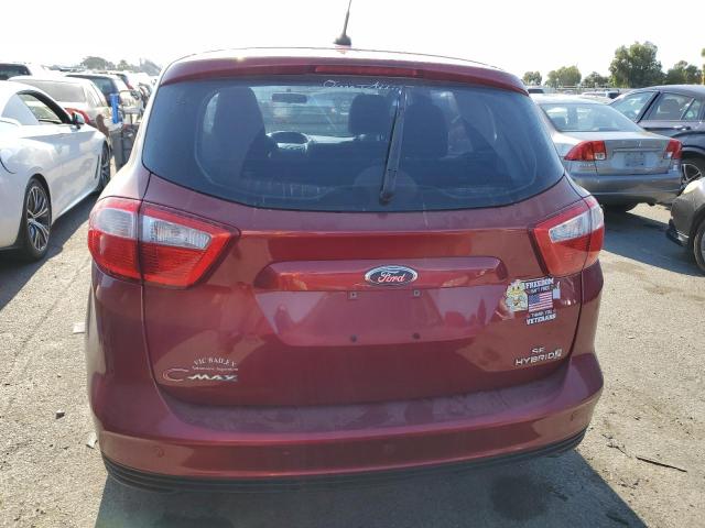 1FADP5AU4DL519431 - 2013 FORD C-MAX SE RED photo 6