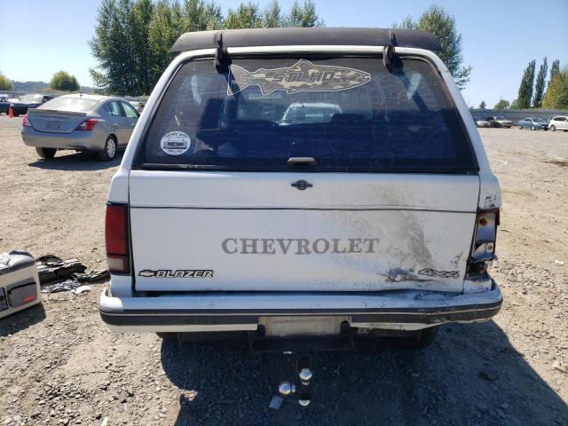 1G8CT18B1F0137211 - 1985 CHEVROLET BLAZER S10 WHITE photo 6