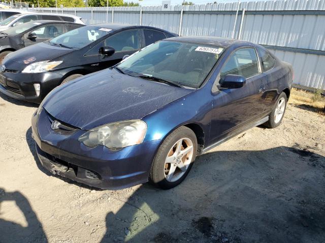 JH4DC54874S016517 - 2004 ACURA RSX BLUE photo 1