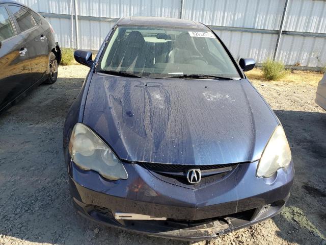 JH4DC54874S016517 - 2004 ACURA RSX BLUE photo 5