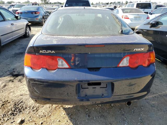 JH4DC54874S016517 - 2004 ACURA RSX BLUE photo 6