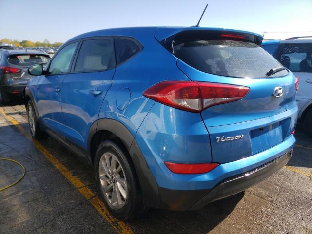 KM8J23A47HU260865 - 2017 HYUNDAI TUCSON SE BLUE photo 3