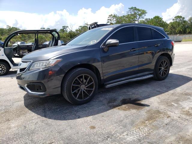 5J8TB4H73GL015408 - 2016 ACURA RDX ADVANCE GRAY photo 1