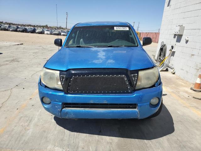 5TEJU62N07Z400252 - 2007 TOYOTA TACOMA DOUBLE CAB PRERUNNER BLUE photo 5