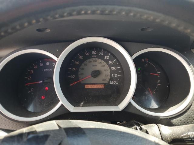 5TEJU62N07Z400252 - 2007 TOYOTA TACOMA DOUBLE CAB PRERUNNER BLUE photo 9