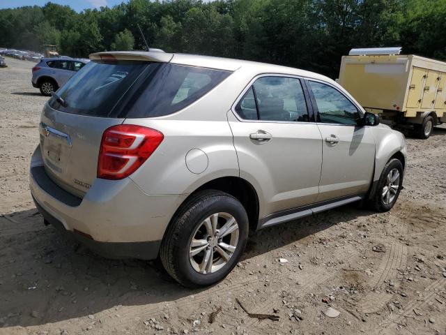 1GNFLEEK5GZ106160 - 2016 CHEVROLET EQUINOX LS TAN photo 3