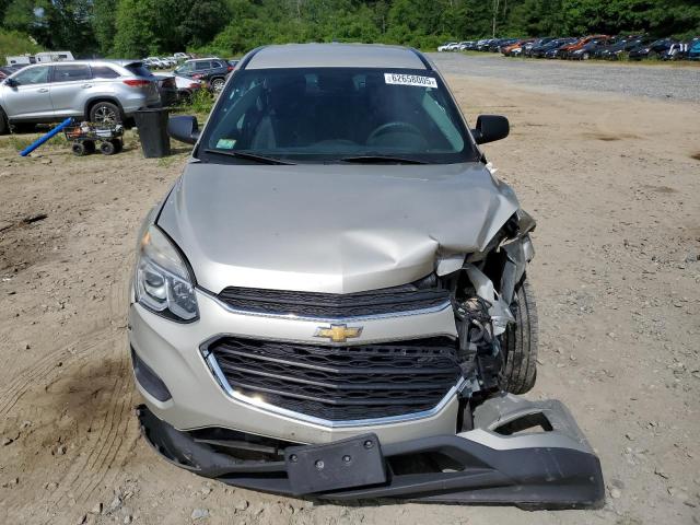 1GNFLEEK5GZ106160 - 2016 CHEVROLET EQUINOX LS TAN photo 5