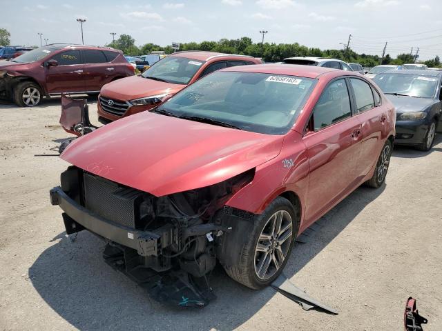 3KPF34AD7KE017740 - 2019 KIA FORTE GT LINE RED photo 1