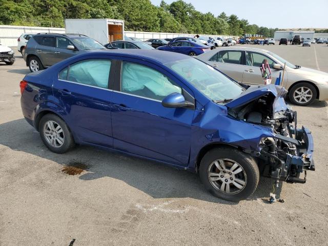 1G1JC5SG7E4160761 - 2014 CHEVROLET SONIC LT BLUE photo 4