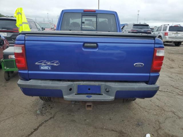 1FTZR45E83PB66965 - 2003 FORD RANGER SUPER CAB BLUE photo 6