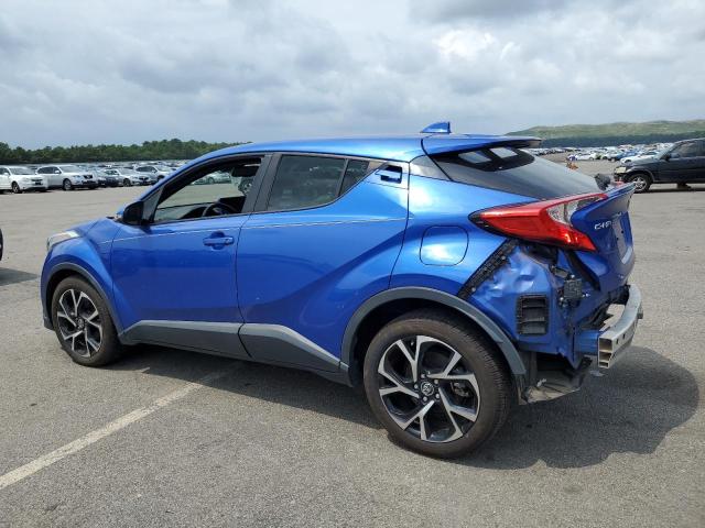 JTNKHMBX4K1022949 - 2019 TOYOTA C-HR XLE BLUE photo 2