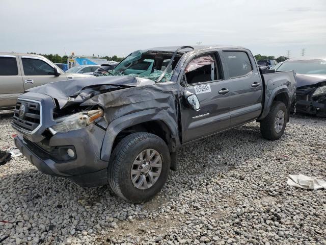 5TFAZ5CN0KX083311 - 2019 TOYOTA TACOMA DOUBLE CAB GRAY photo 1