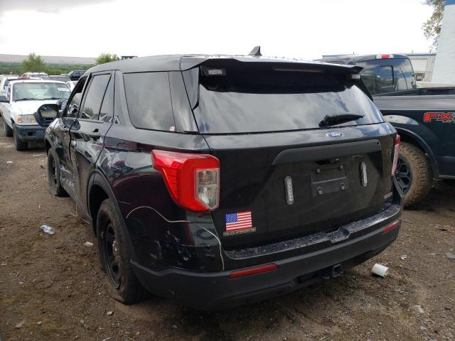1FM5K8AB4NGB48628 - 2022 FORD EXPLORER POLICE INTERCEPTOR 黑色 照片 2