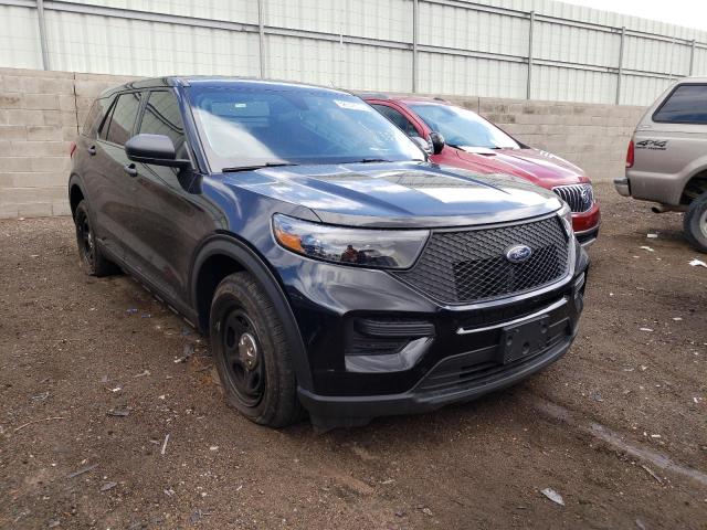 1FM5K8AB4NGB48628 - 2022 FORD EXPLORER POLICE INTERCEPTOR 黑色 照片 4