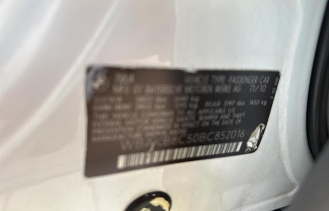 WBAKB8C50BC852016 - 2011 BMW 750 LI WHITE photo 10