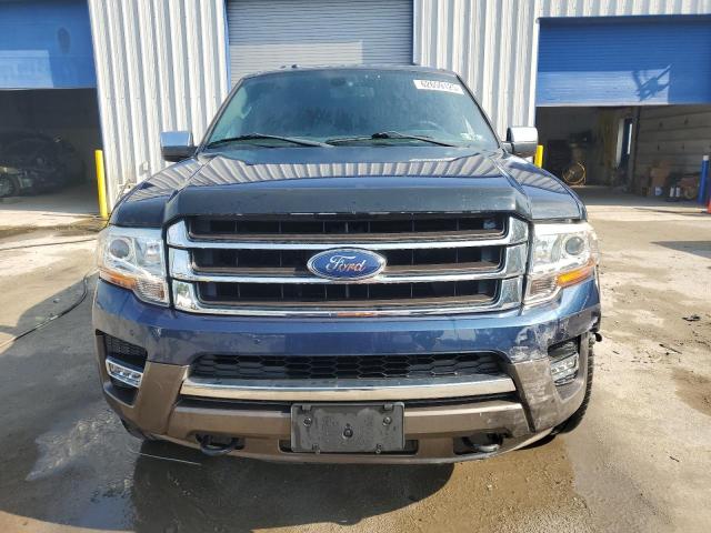 1FMJU1JT7FEF17634 - 2015 FORD EXPEDITION XLT BLUE photo 5