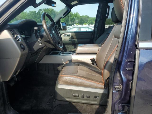 1FMJU1JT7FEF17634 - 2015 FORD EXPEDITION XLT BLUE photo 7