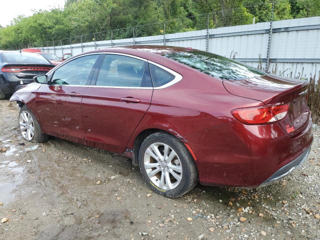 1C3CCCAB7FN704363 - 2015 CHRYSLER 200 LIMITED BURGUNDY photo 2