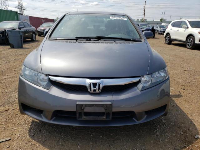 19XFA16659E049062 - 2009 HONDA CIVIC LX-S GRAY photo 5