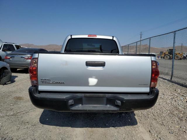 5TENX22N58Z525668 - 2008 TOYOTA TACOMA SILVER photo 6