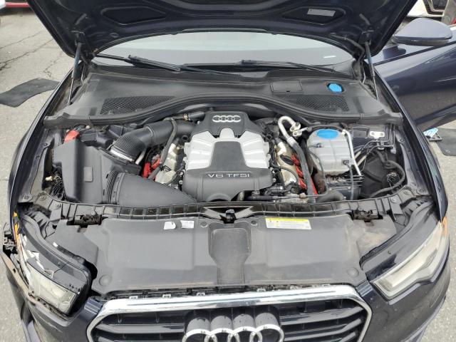 WAUHGAFC6DN018966 - 2013 AUDI A6 PRESTIGE Niebieski zdjęcie 11