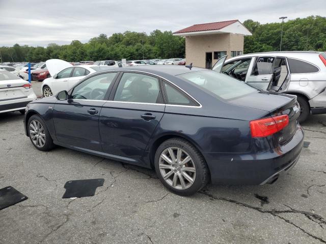 WAUHGAFC6DN018966 - 2013 AUDI A6 PRESTIGE Niebieski zdjęcie 2