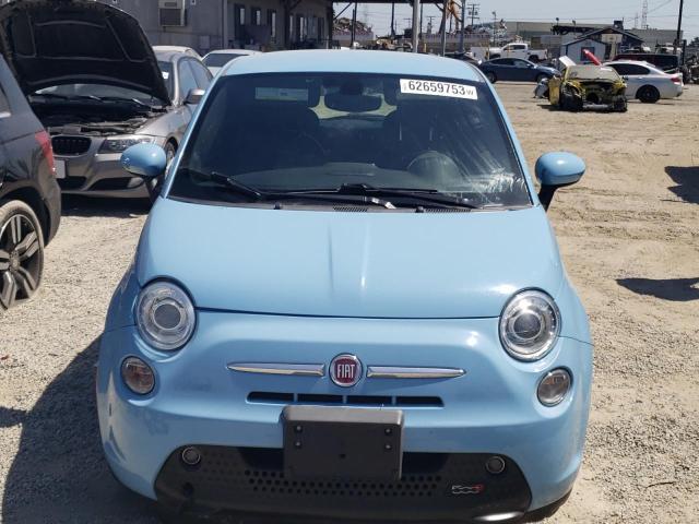 3C3CFFGEXGT218111 - 2016 FIAT 500 ELECTRIC BLUE photo 5