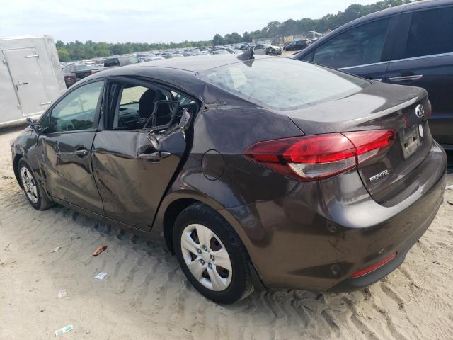 3KPFK4A77JE178827 - 2018 KIA FORTE LX BLACK photo 2