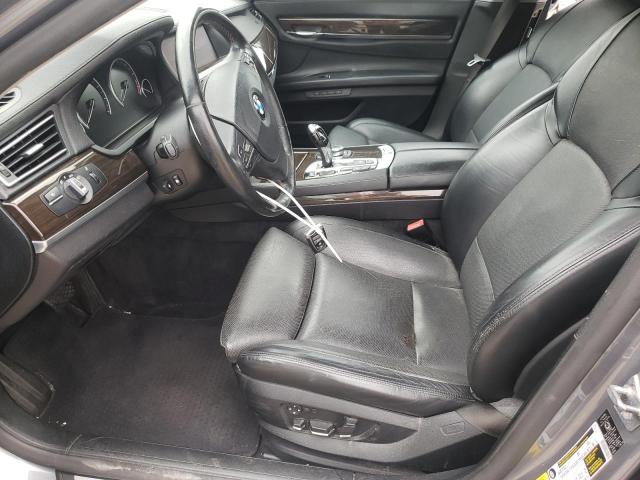 WBAKC8C56ACY68961 - 2010 BMW 750 LI XDRIVE GRAY photo 7