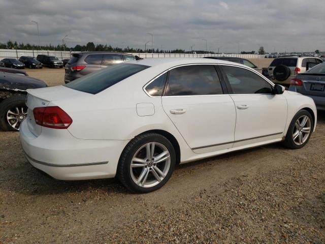 1VWCN7A3XDC023920 - 2013 VOLKSWAGEN PASSAT SEL WHITE photo 3