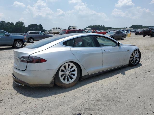 5YJSA1DNXDFP04134 - 2013 TESLA MODEL S SILVER photo 3