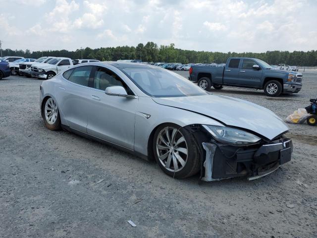 5YJSA1DNXDFP04134 - 2013 TESLA MODEL S SILVER photo 4