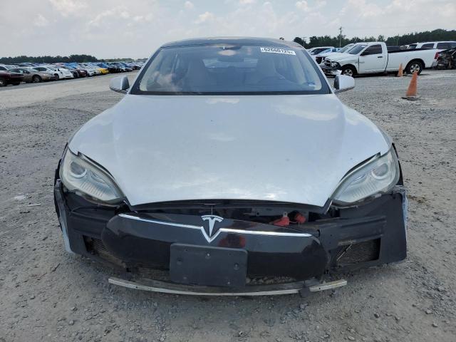 5YJSA1DNXDFP04134 - 2013 TESLA MODEL S SILVER photo 5