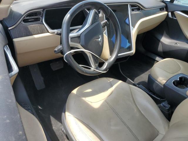 5YJSA1DNXDFP04134 - 2013 TESLA MODEL S SILVER photo 8