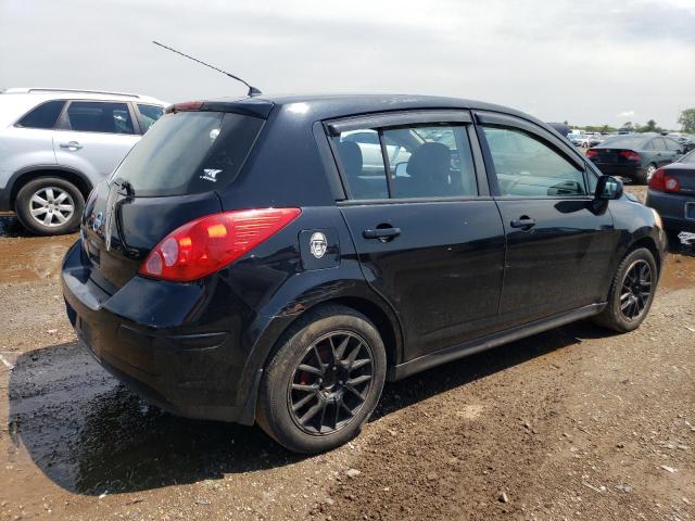 3N1BC13E07L365145 - 2007 NISSAN VERSA S BLACK photo 3