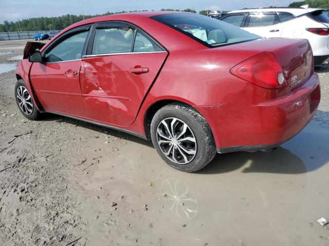 1G2ZF58B874166184 - 2007 PONTIAC G6 VALUE LEADER RED photo 2