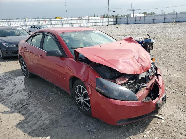 1G2ZF58B874166184 - 2007 PONTIAC G6 VALUE LEADER RED photo 4