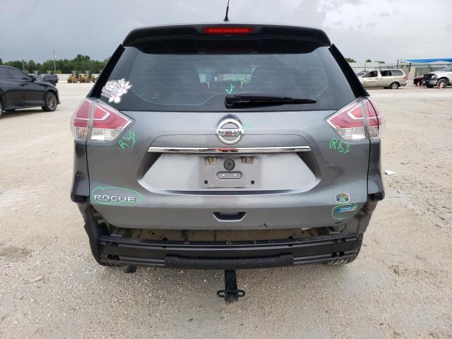 5N1AT2MT8EC833848 - 2014 NISSAN ROGUE S GRAY photo 6