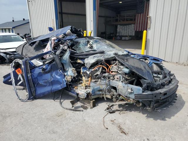 5YJSA1E25GF124329 - 2016 TESLA MODEL S Կապույտ լուսանկար 4